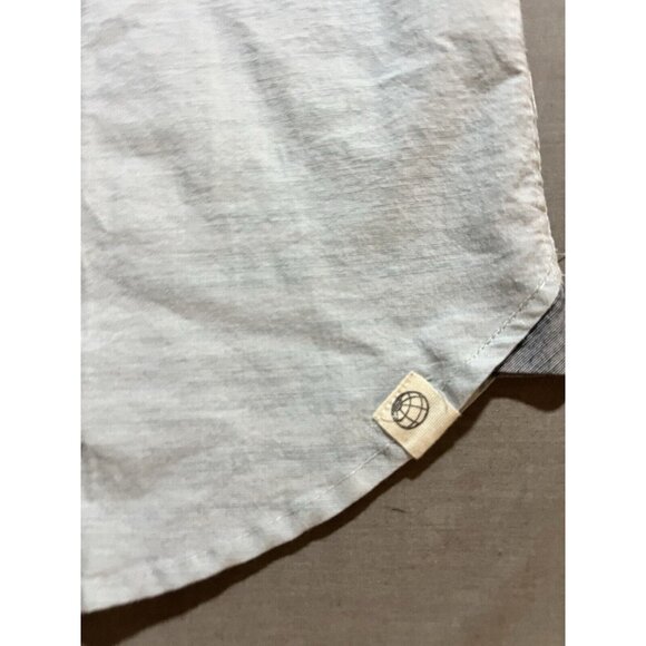 Free Planet Button Up Shirt Men’s 2x Blue‎ Pocketed Short Sleeve. - Picture 2 of 10